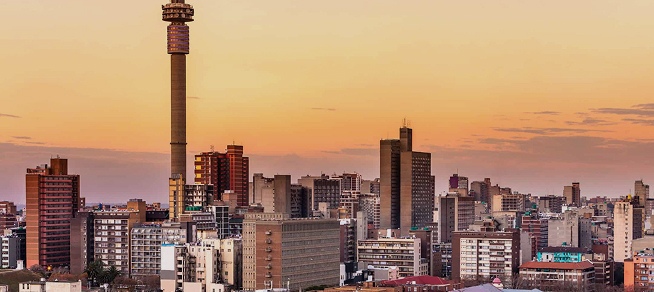 New York to Johannesburg